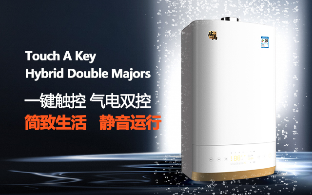 雙能源壁掛爐，省氣25%